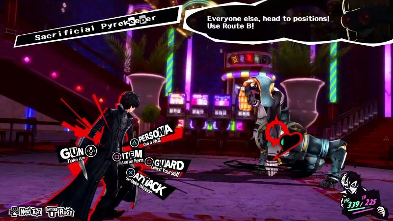 Persona 5 gameplay